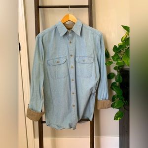 Faded Glory Denim Button down shirt